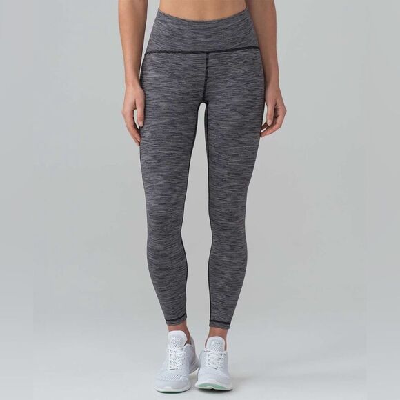 Lululemon Train Times Leggings Wee Are From Space Black Slate Size 2 - Picture 4 of 14